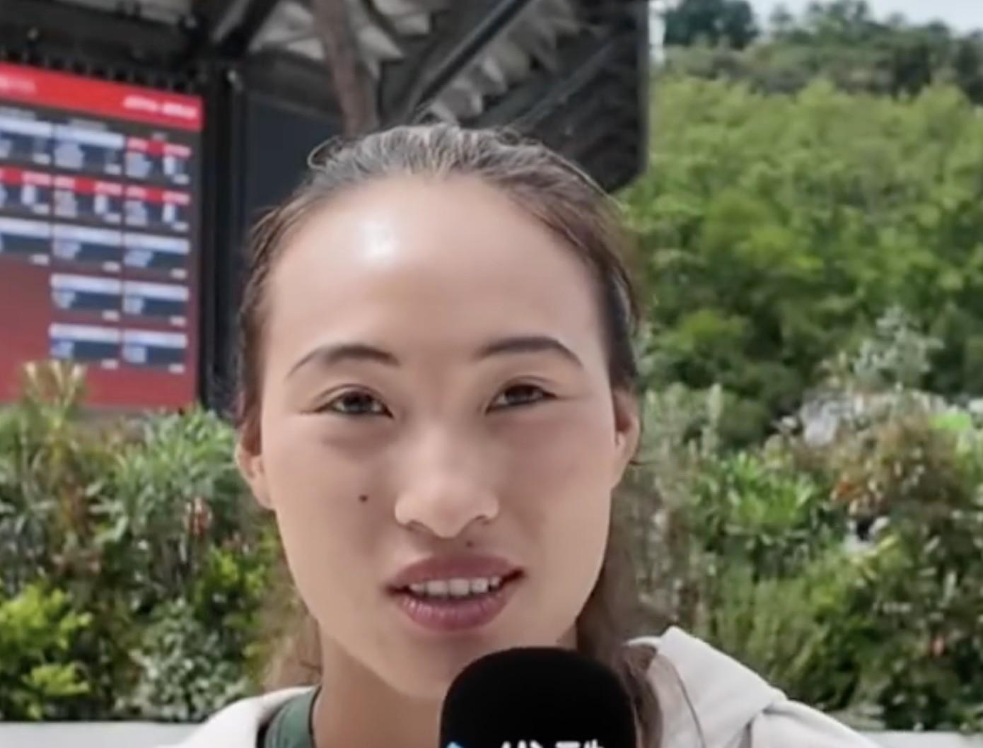 MK体育app下载-想邀请谁来现场看自己比赛？郑钦文：邓紫棋，很喜欢听她唱歌